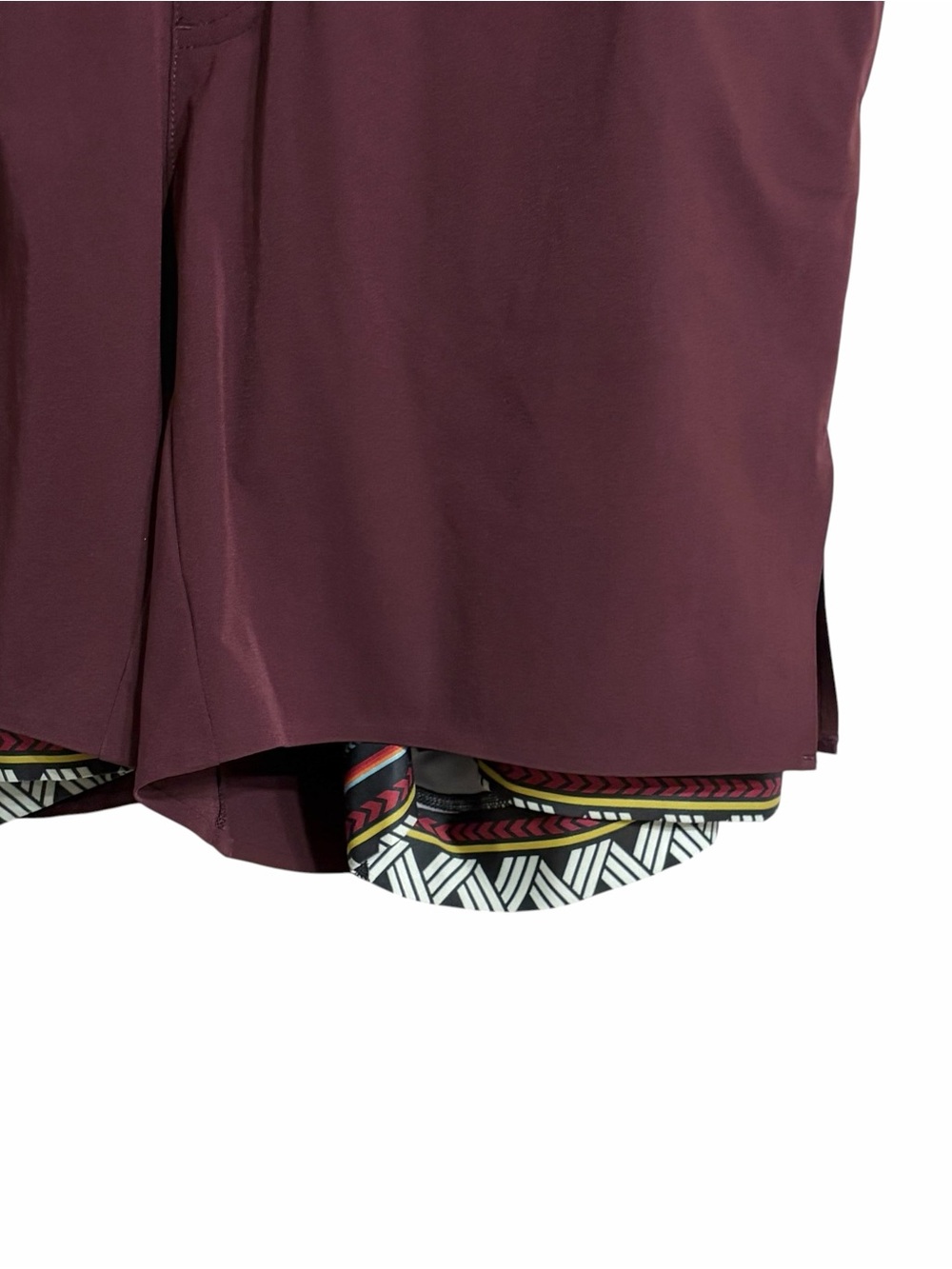 Wowie Nomad 3.0 Hybrid 7" Aztec Liner Activewear Shorts L Athleisure Performance - Picture 3 of 9